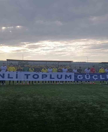 Tekirdağ’da polis ve Roman vatandaşlar sahada buluştu