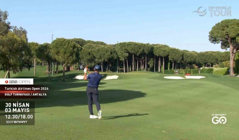 Golfün yıldızları Antalya’da