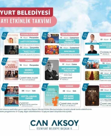 Esenyurt’ta bahar kültür ve sanatla karşılanıyor