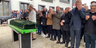 İş kazasında hayatını kaybeden genç son yolculuğuna uğurlandı