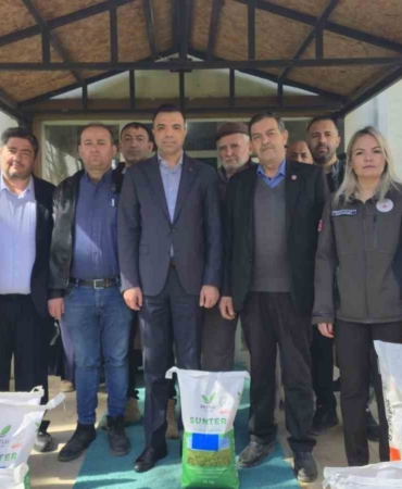 Bilecik’te çiftçilere tohum desteği sağlandı