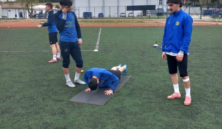 Söğütspor zorlu maçın hazırlıkları tamamlandı