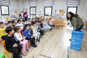 Nilüfer’de miniklere geri dönüşüm eğitimi