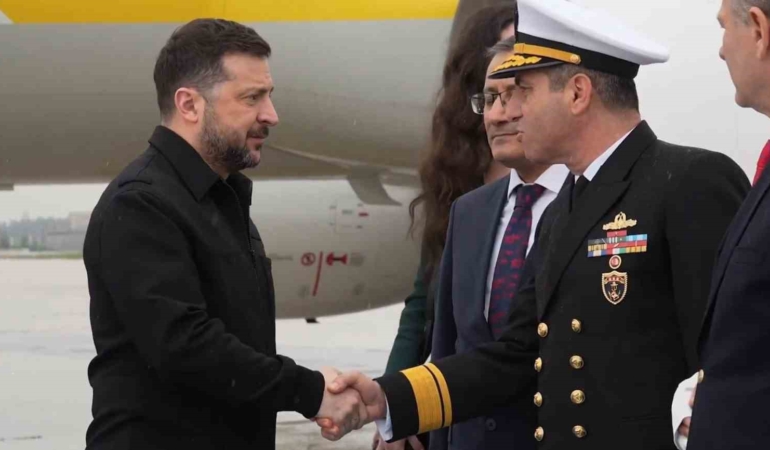 Ukrayna Devlet Başkanı Zelenskiy, İstanbul’da