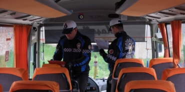 Kırklareli’de okul servislerine yönelik denetim