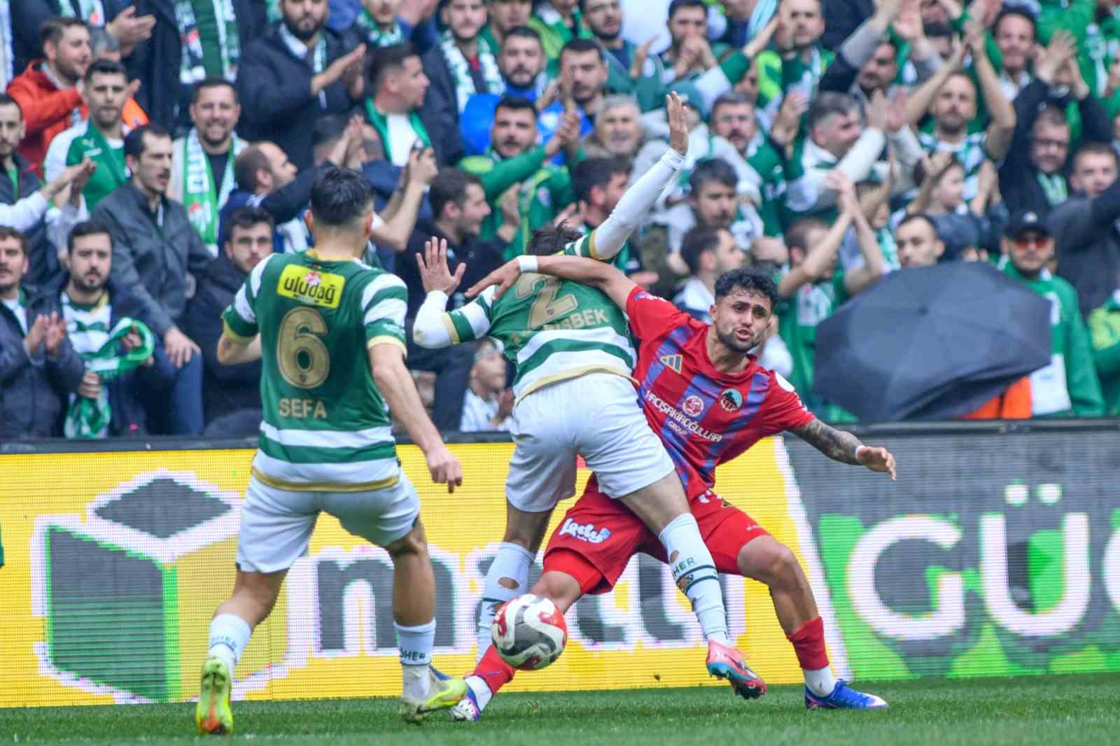 Bursaspor evinde kazandı