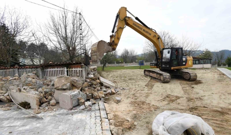 Osmangazi Belediyesi’nden kaçak yapılaşmaya geçit yok