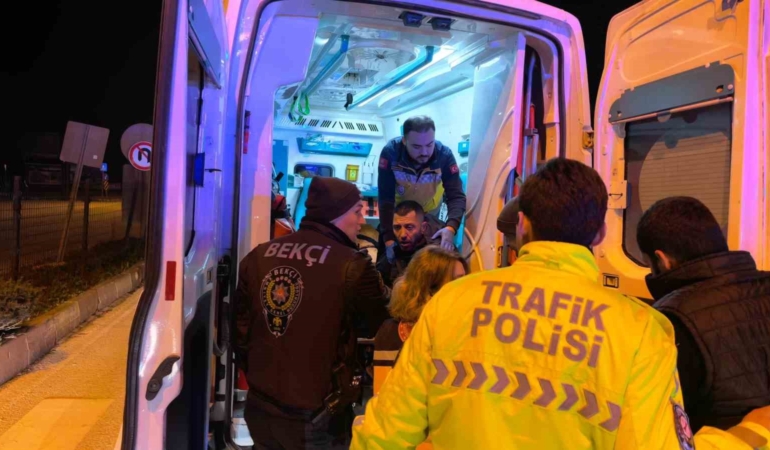 Önce kaza yaptılar, sonra ortalığı karıştırdılar