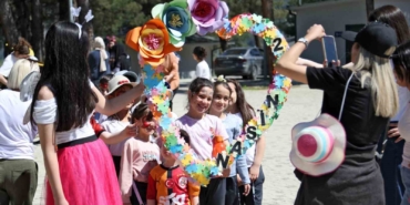 Bursa’da çocuklar patili dostlarla buluştu