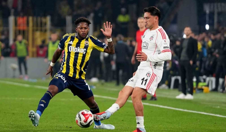 Trendyol Süper Lig: Fenerbahçe: 1 - Beşiktaş: 0 (Maç sonucu)