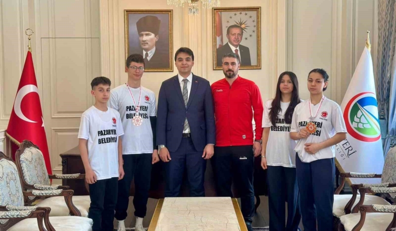 Şampiyonlar Pazaryeri’nin gururu oldu