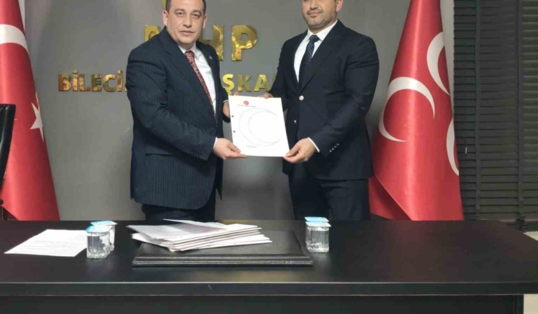 MHP Bozüyük İlçe Başkanlığına Mümin Gün atandı
