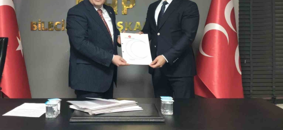 MHP Bozüyük İlçe Başkanlığına Mümin Gün atandı
