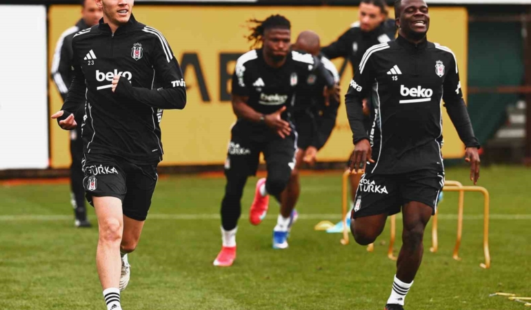 Beşiktaş’ta Samsunspor mesaisi devam etti