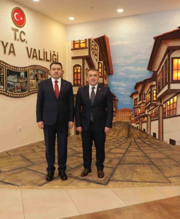 Vali Faik Oktay Sözer ikili temaslarda bulundu