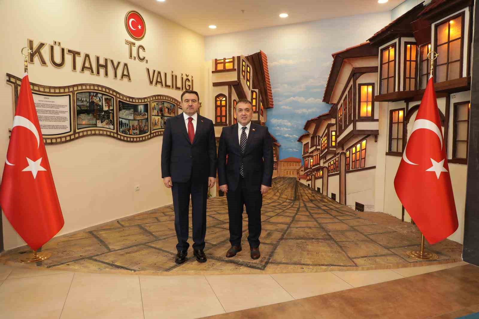 Vali Faik Oktay Sözer ikili temaslarda bulundu