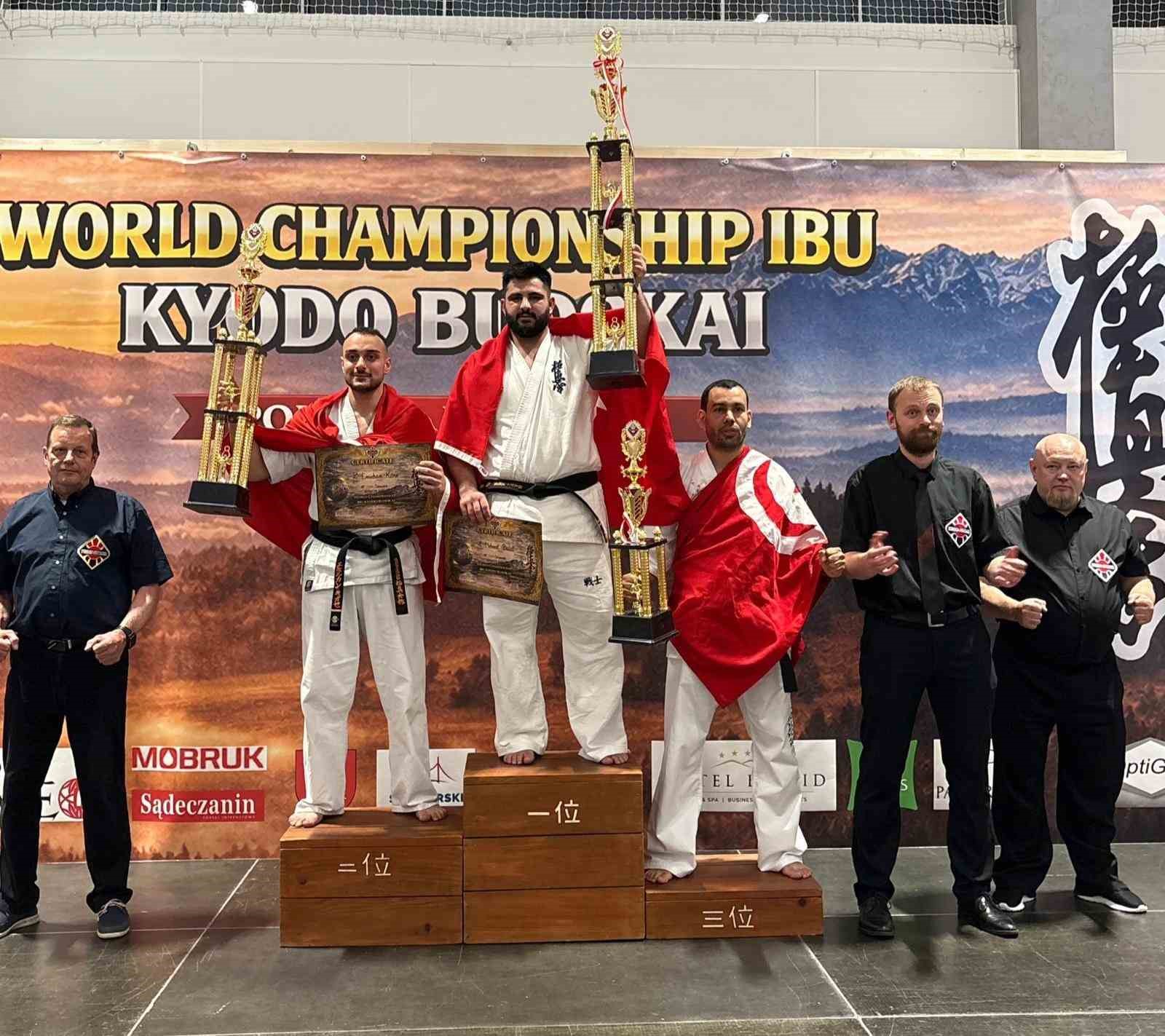 Dünya IBU KYODO BUDOKAI Şampiyonası’nda 3 Sultangazili şampiyon oldu