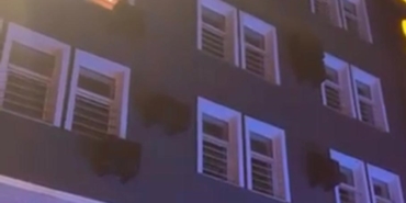 Otel odasındaki yangın itfaiye ve 112’yi alarma geçirdi