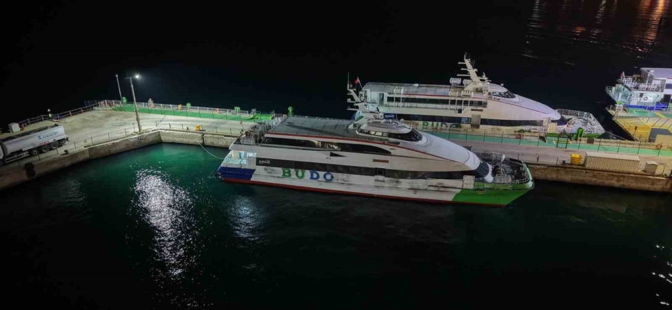 Bursa-İstanbul deniz otobüsü seferlerine olumsuz hava engeli