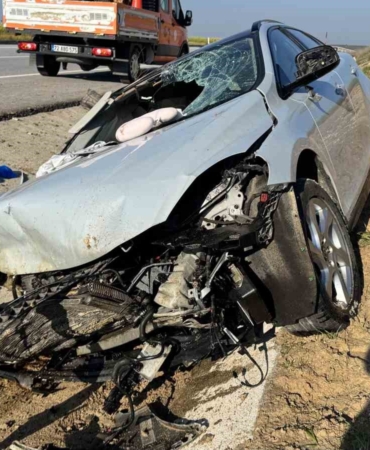 Edirne’de trafik kazası: 4 yaralı