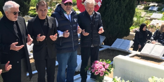 Mehmet Ali Yılmaz kabri başında anıldı