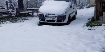 Bilecik’te kar sürprizi