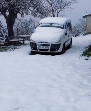 Bilecik’te kar sürprizi