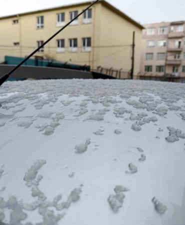Tekirdağ’da dolu etkili oldu
