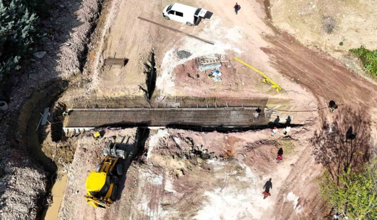Alikahya TEM Bağlantı Yolu Projesi’nde çalışmalar sürüyor