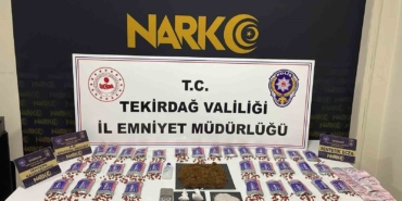 Tekirdağ’da uyuşturucuya geçit yok: 166 şüpheliye işlem, 10 tutuklama