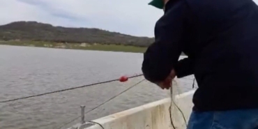 Kırklareli’nde barajda yasa dışı avcılığa geçit yok: 650 metre ağ ele geçirildi