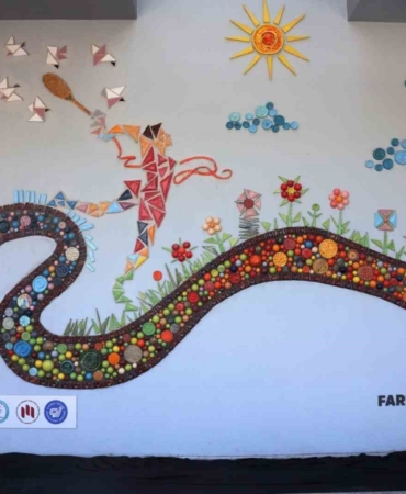 Nilüfer’de renkli dayanışma: Sanat ve sevgi panosu