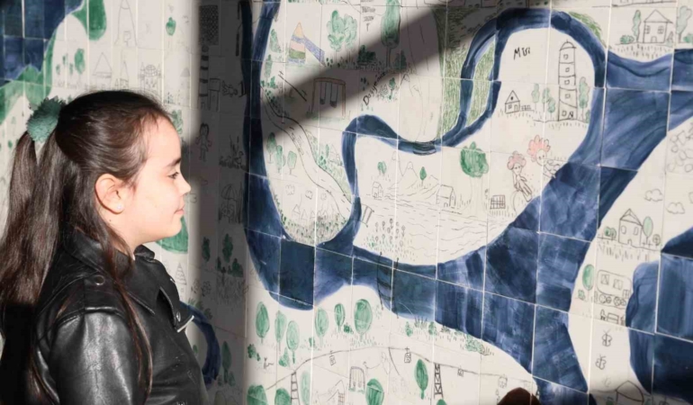 Şehrin hikayesini Nilüferli çocuklar çizdi