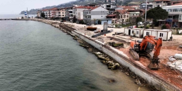 Dalgı kırıcı set Ulaşlı’da deniz taşkınlarına ’dur’ diyecek