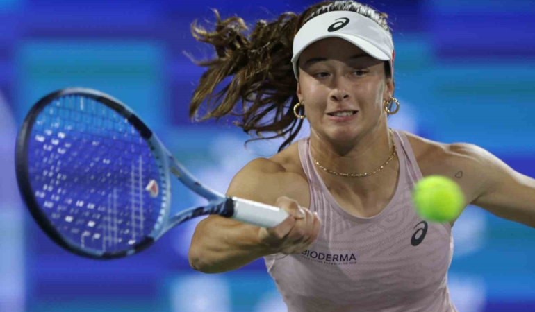 Zeynep Sönmez, Madrid Açık Tenis Turnuvası’na veda etti