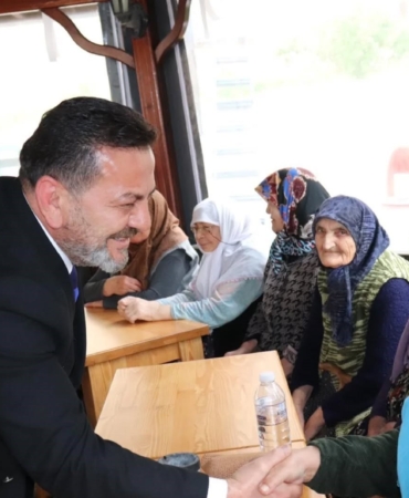 Huzurevinde ‘Şifalı Pilav’ etkinliği