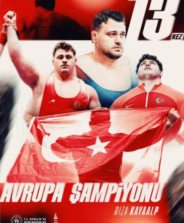 Rıza Kayaalp tarihe geçti: 13. Avrupa şampiyonluğuna ulaştı