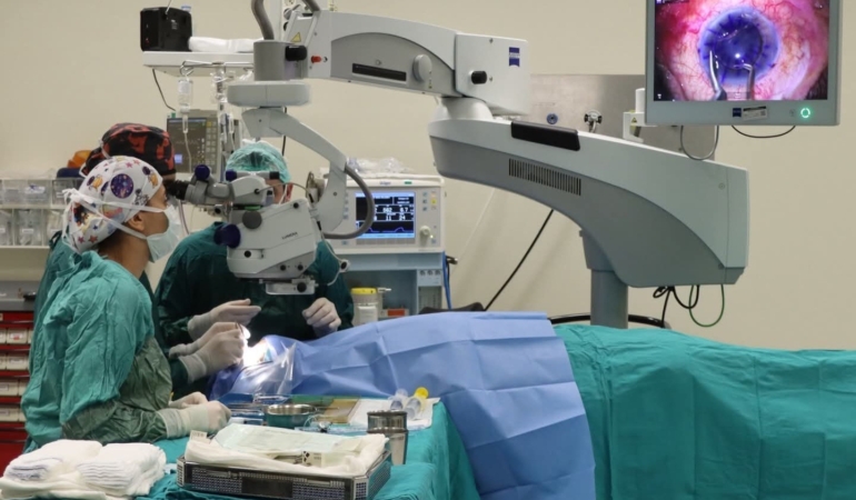 Kırklareli’nde bir ilk: Kornea nakli başarıyla gerçekleştirildi