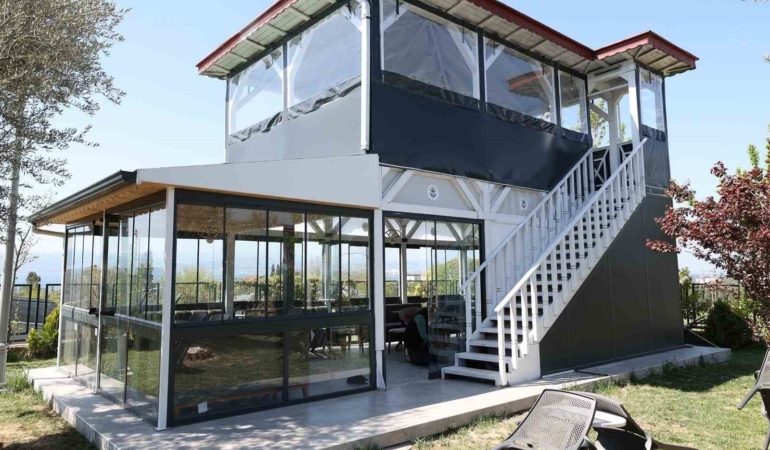 Tavşancıl Seyir Terası yaza hazırlanıyor