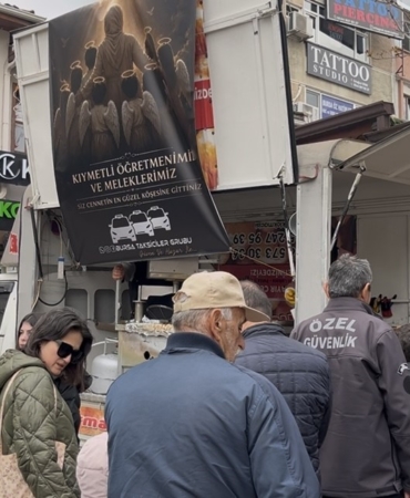 Bursa’da taksicilerden kahraman öğretmen ve öğrencilere vefa