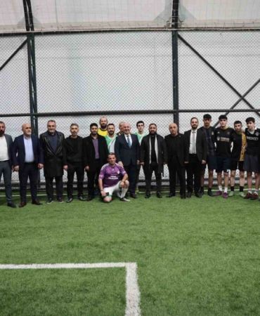 Darıca’da kurumlar arası futbol turnuvası