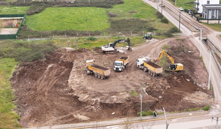 Kartepe’de yeni polis merkezi amirliğinin inşaat çalışmaları başladı