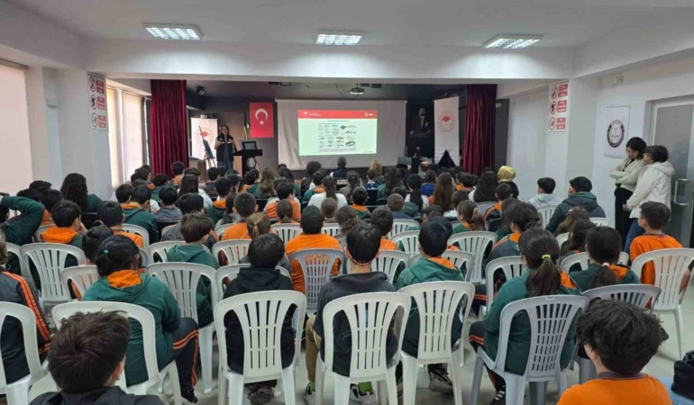 Çanakkale’de okullarda su ürünleri ve sağlıklı beslenme eğitimi