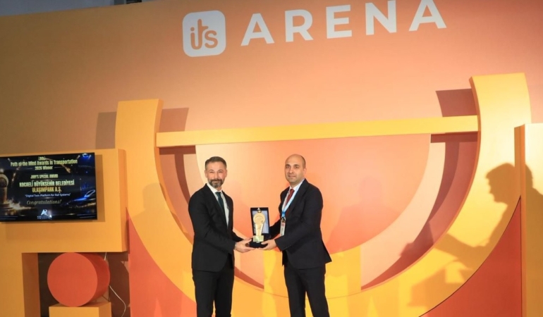 Kocaeli’nin "Dijital İkiz Projesi"ne akıllı ulaşım ödülü