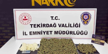 Tekirdağ’da uyuşturucu operasyonlarında 15 kişi tutuklandı