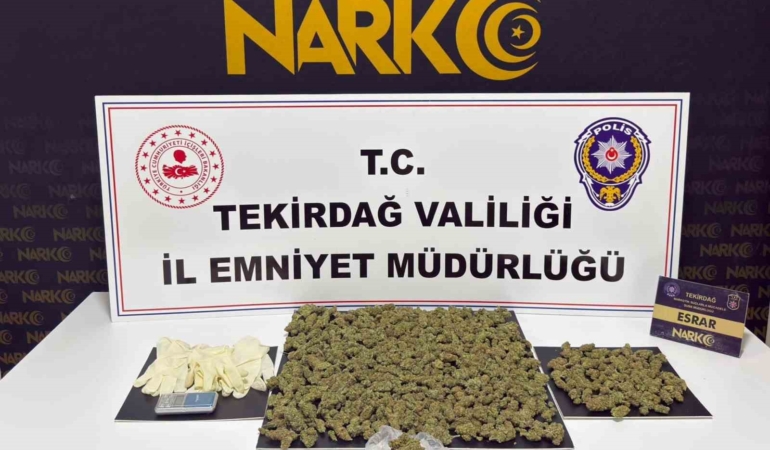 Tekirdağ’da uyuşturucu operasyonlarında 15 kişi tutuklandı