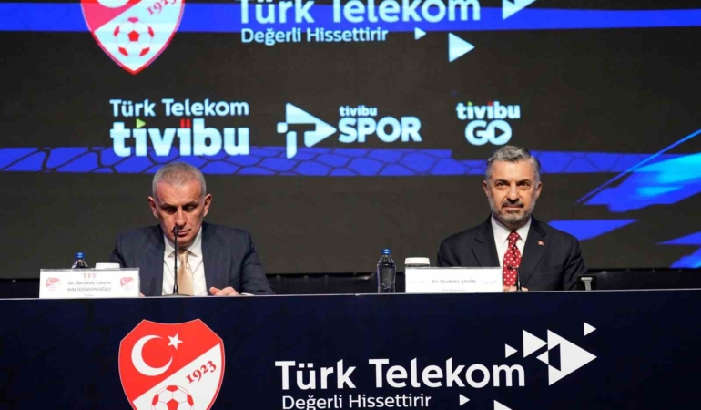 TFF ile Türk Telekom arasında 2. ve 3. Lig’in yayın anlaşması imzalandı