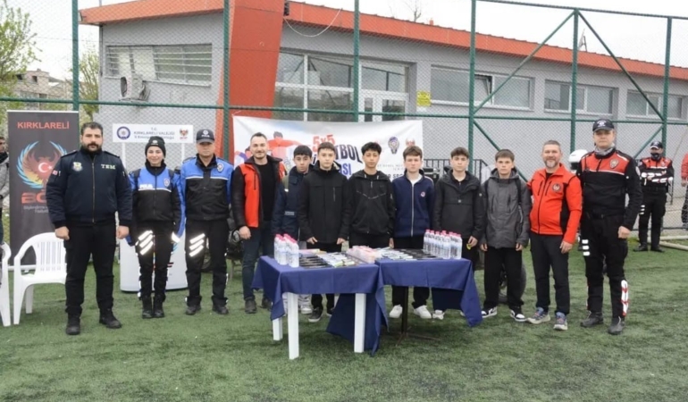 Kırklareli’nde gençlere sporla destek