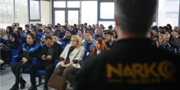 Tekirdağ’da Üniversite öğrencilerine Narko gençlik bilgilendirmesi