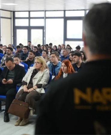 Tekirdağ’da Üniversite öğrencilerine Narko gençlik bilgilendirmesi